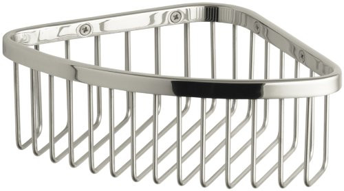Kohler K-1896-SN  Medium Shower Basket, Vibrant Polished Nickel