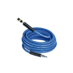Prevost PRVRSTRASB3835 Air hose with coupler and fitting.