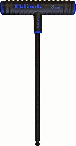 EKLIND TOOL EKL64880 EKLIND 8 MM Power-T T-Handle Ball-Hex T-Key allen wrench.