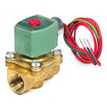 ASCO 8210G095 120/60 110/50 -120/60,110/50 Brass Body Pilot Operated General Service Solenoid Valve, 3/4" Pipe Size, 2-Way Normally Closed, Nitrile Butylene Sealing, 3/4" Orifice, 5 Cv Flow, 120V/60 Hz, 110V/50 Hz