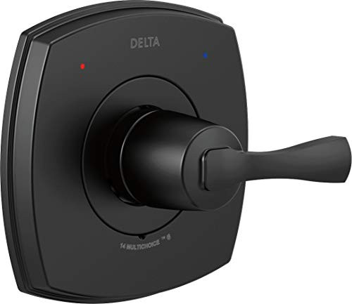 Delta DT14076BL Faucet 14 Series Valve Only Trim Only Matte Black