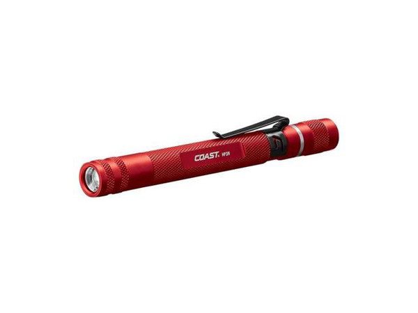 "Coast Products, Inc." CST-21517 HP3R Rechargeable Focusing Penlight / Red Body COS.