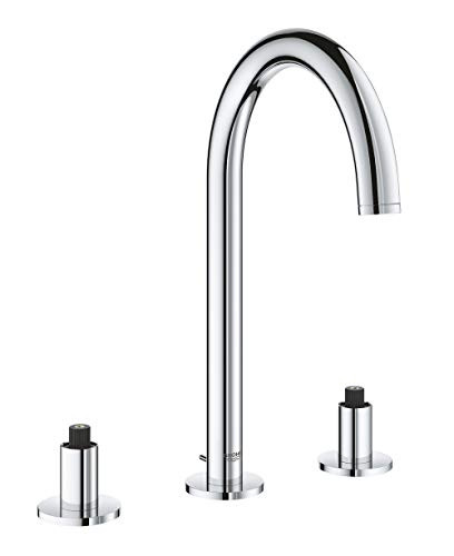 Grohe 20069003  Atrio 8? Widespread Two-Handle Bathroom Faucet M-Size, Starlight Chrome