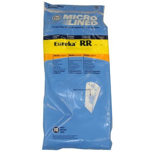 Home Care ER-1488-10 Paper Bag, DVC Eureka RR Microlined 10pk