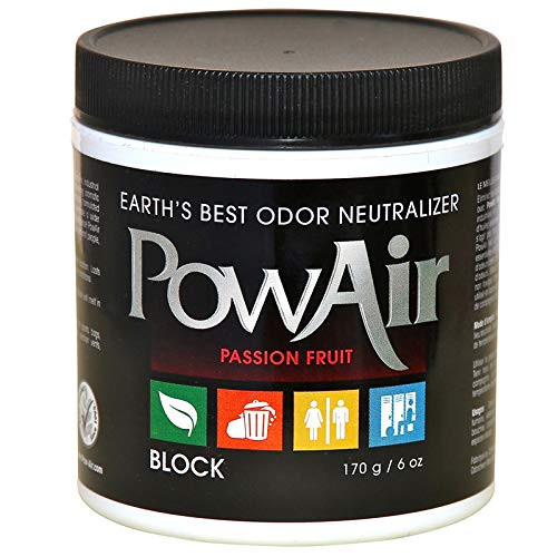 ODORCHEM MANUFACTURING CORP. CS-8424 Block, Powair Odor Neutralizer Passion Fruit 6Oz, 6 oz.