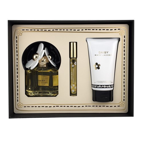 Daisy GSWMARCJACOBSDAIS3PC MARC JACOBS by MARC JACOBS 3 PIECE Gift Set - 3.4 OZ EAU DE TOILETTE SPRAY, 5.1 OZ BODY LOTION, 0.33 OZ EAU DE TOILETTE ROLLERBALL WOMEN GIFT SET 2007
