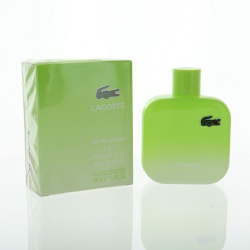 Lacoste MLACOSTEEAUFRAICHE33 L.12.12 POUR LUI EAU FRAICHE by 3.3 OZ EAU DE TOILETTE SPRAY MEN BOX
