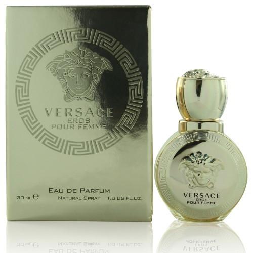 VERSACE WVERSACEEROSFEMME1.0 Eros Pour Femme Women's Eau de Parfum Spray, 1 Ounce