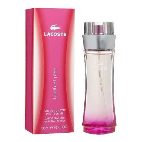 LACOSTE TOUCH OF PINK WLACOSTETOUCHOFPINK1 LACOSTE by LACOSTE 1.6 OZ EAU DE TOILETTE SPRAY WOMEN BOX 2004