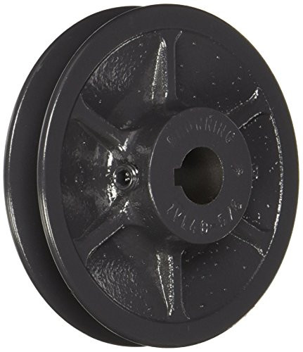 Browning 1VL40X5/8 Variable Pitch Sheave, 1 Groove, Finished Bore, Cast Iron Sheave, for 3L, 4L or A, 5L or B Section Belt