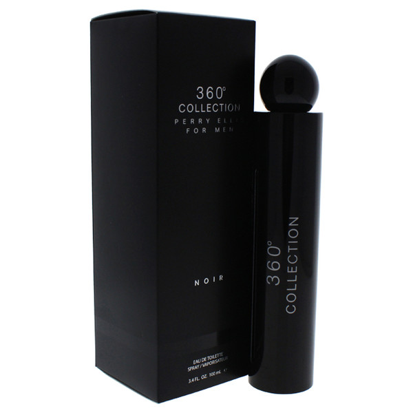 Perry Ellis-5615 360 Collection Noir for Men Eau de Toilette Spray, 3.4 Ounce