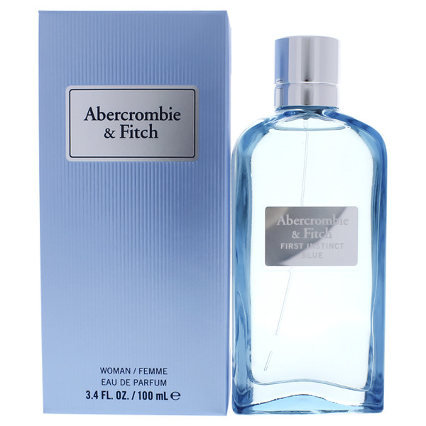 Abercrombie and Fitch I0089301 First Instinct Blue Launched by the design house of in the year of 2018. This chypre fruity fragrance has a blend of blackberry, salt, ozonic notes, bergamot, jasmine, apricot, peony, sandalwood, patchouli and vanila.