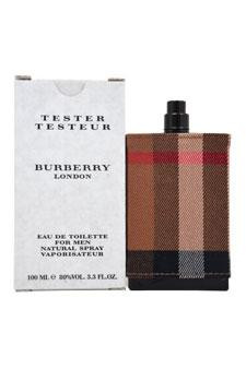 Burberry M-T-1361 London 3.3 oz EDT Spray (Tester) Men A spicy oriental with bergamot, pepper and lavend