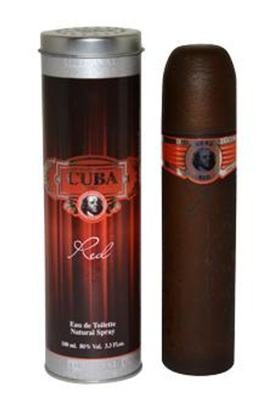 CUBA RED M-2347 PARFUMS DES CHAMPS by PARFUMS DES CHAMPS 3.3 OZ EAU DE TOILETTE SPRAY MEN BOX