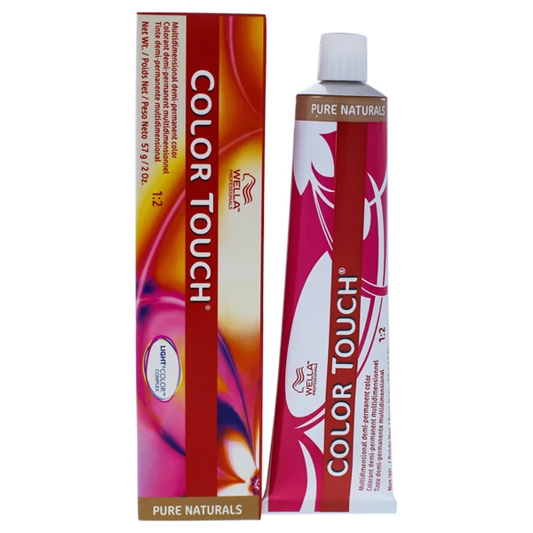 Wella I0086972 Touch Multidimensional Demi-Permanent Hair Color, 8/03 Light Blonde/Natural Gold, 2 Ounce