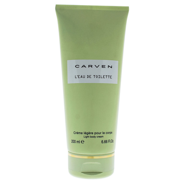 Carven W-SC-4445 L'eau De Toilette Light Body Cream, 6.66 oz