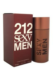 Carolina Herrera M-2389 212 Sexy Men 3.4 oz EDT Spray Men An oriental fougere with notes of bergamot, manda