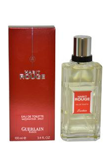 GUERLAIN M-2386 Habit Rouge 3.4 oz EDT Spray Men Habit Rouge is a refreshing oriental fragrance. T