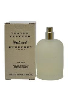 Burberry M-T-1024 Weekend 3.3 oz EDT Spray (Tester) Men