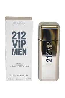 212 VIP M-T-1721 CAROLINA HERRERA by CAROLINA HERRERA 3.4 OZ EAU DE TOILETTE SPRAY MEN TESTER 2011