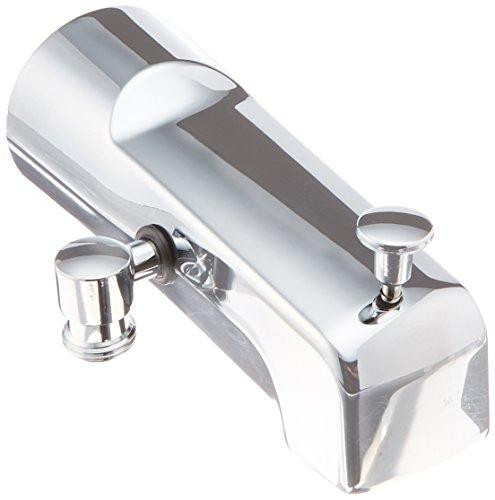 Delta U1010-PK ® ZAMAC BATHTUB SPOUT WITH PULL-UP DIVERTER, CHROME, 1/2- OR 3/4-INCH IPS