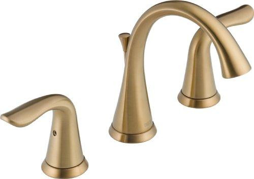 Delta 3538LF-CZMPU Faucet Lahara Two Handle Widespread Lavatory Faucet, Champagne Bronze