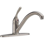 Delta 100-SS-DST  Classic: Single Handle Kitchen Faucet STAINLESS