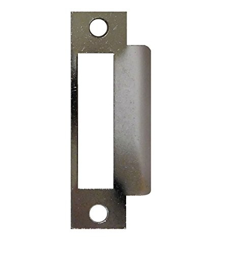 Don-Jo MST161630 MST-161 13 Gauge Steel Mortise Type ANSI Strike, Satin Stainless Steel Finish, 1-1/4" Width x 4-7/8" Height (Pack of 10)