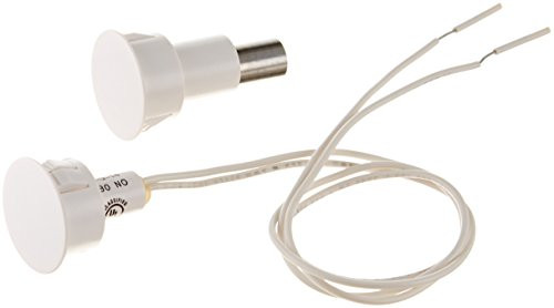 Securitron DPSMWH Door Position Switch, White, Metal Doors