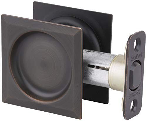 KWIKSET 334SQT11P 334SQT-11P Square Passage Hall/Closet Pocket Door Lock