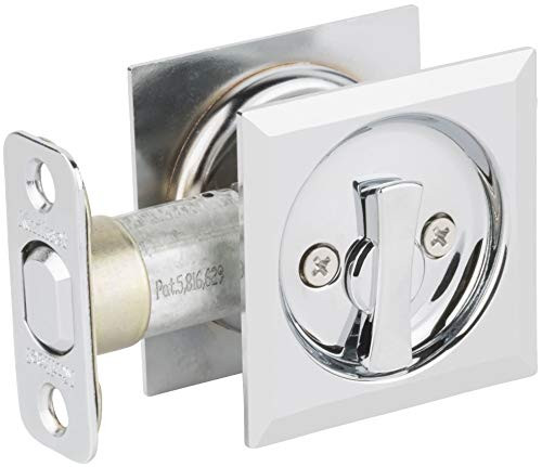 KWIKSET 335SQT26 335SQT-26 Square Privacy Bed/Bath Pocket Door Lock