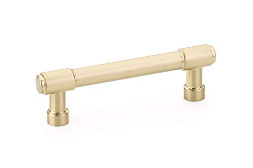 Emtek 86688US4 Jasper Pull, 5" Center-to-Center, Satin Brass