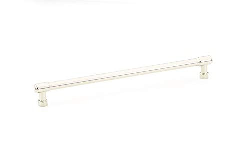 Emtek 86691US14 Jasper Pull, 10" Center-to-Center, Polished Nickel