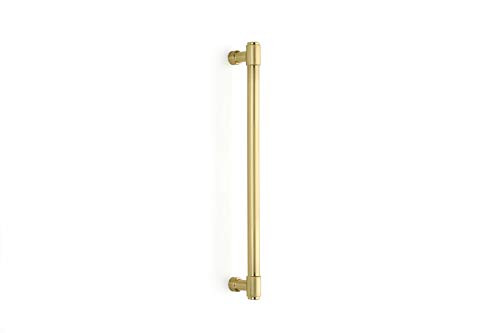 Emtek 86694US4 Jasper Appliance Pull, 18" Center-to-Center, Satin Brass