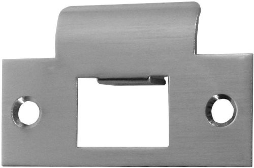 Emtek 86087US19 86087 Square Corner T-Strike with Screw Set, Flat Black