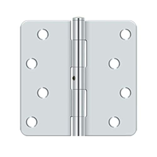 Deltana S44R4N26  - Steel Hinge 4 X 4 X 1/4 R NRP US26