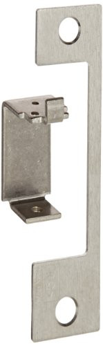 H.E.S. HM630 H.E.S. Stainless Steel HM Faceplate for 1006 Series Electric Strikes for Use with Mortise Locksets with a 1" Deadbolt with a Deadlatch Below The Latchbolt, Satin Stainless Steel Finish