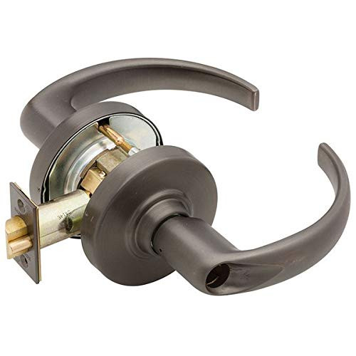 SCHLAGE ND53LDSPA613 ND53LD-SPA-613 Grade 1 Entrance/Entry Oil Rubbed Bronze Finish, 2-3/4" Backset, Non Handed, Zinc; Wrought Brass or Bronze