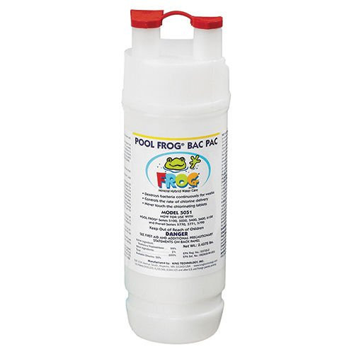 KING TECHNOLOGY, INC. 01-03-5880 POOL FROG BAC PAC 5051 REPLACES 01-03-5050