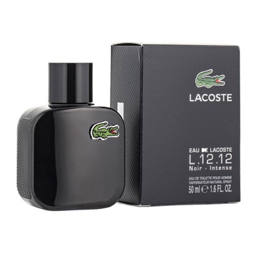 EAU DE LACOSTE L.12.12 NOIR MLACOSTENOIR1.7EDT LACOSTE by LACOSTE 1.6 OZ EAU DE TOILETTE SPRAY MEN BOX