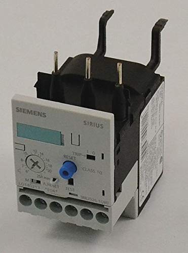 SIEMENS 3RB3026-1QB0 Industrial Controls OverloadRelay 6a-25a ManReset