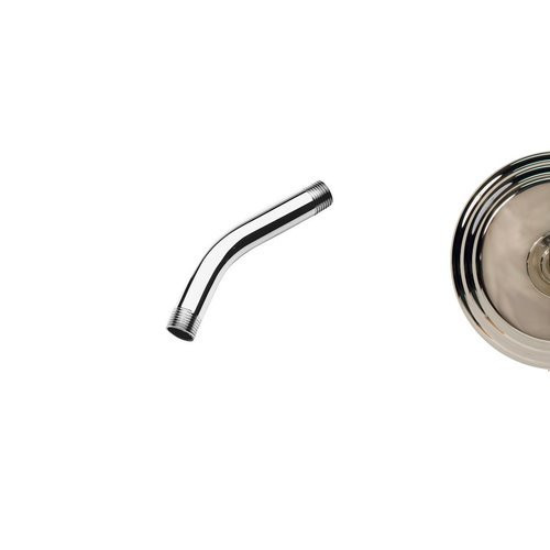 Ginger USA N201/15 Brass 201 8" Solid Brass Shower Arm, Polished Nickel