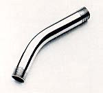 Ginger USA N201/56 Brass 201 8" Solid Brass Shower Arm, Flat Black