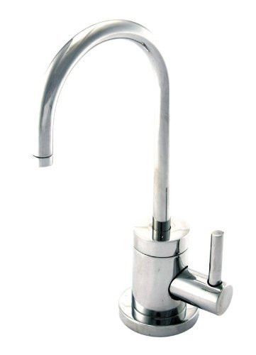 Ginger USA N106C/15 Brass 106C East Linear Single Handle Cold Water Dispenser, Polished Nickel
