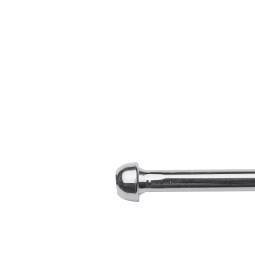 Ginger USA B432/15 3/8" x 20" Rigid Supply Tube Bull nose Polished Nickel 171685