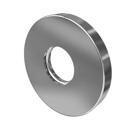 Ginger USA N206-1/56 Brass 206-1 Keaton Shower Arm Flange, Flat Black