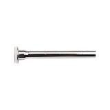 Ginger USA B435/15 3/8" x 12" Rigid Supply Tube Flat Head Polished Nickel 168352