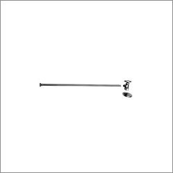 Ginger USA B482/26 Brasstech 1/2-Inch Compression by 3/8-Inch Toilet Supply Kit, Polished Chrome