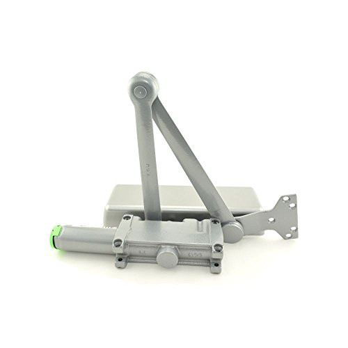 LCN 4111DLH  4111 689 Aluminum Extra Duty Arm Closer x Thru Bolts, Left Hand, Delayed Action