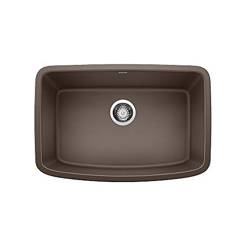 Blanco 442555  Granite Kitchen Sink Valea 18-In X 27-In Cafe Brown